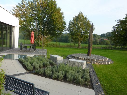 Repr&auml;sentativer Bereich: R&uuml;ckseite Gewerbebetrieb