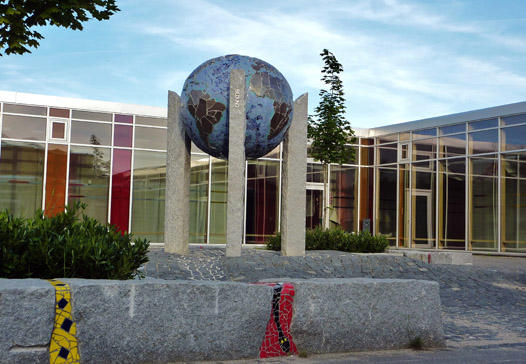 Eingangsbereich Grundschule am M&uuml;hlanger